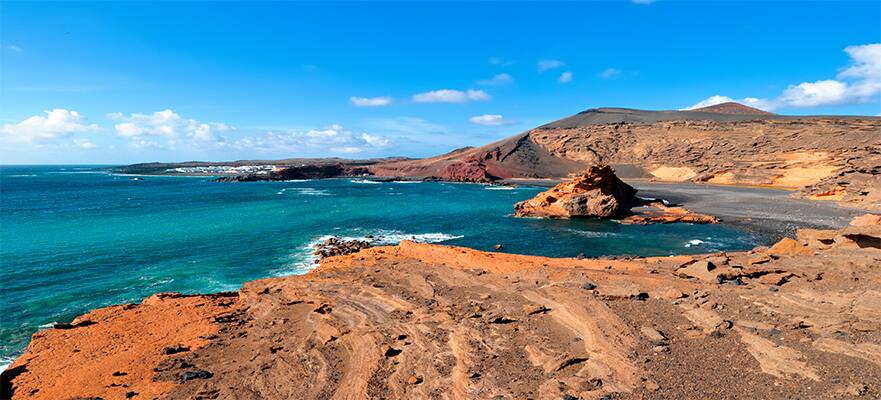 El Golfo bay, Lanzarote